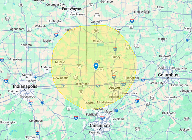 Pool Install Service Area